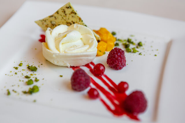 Dessertvariation im Hotel Artos