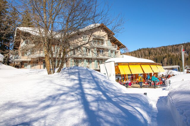 Hotel & Restaurant Seebüel im Winter 